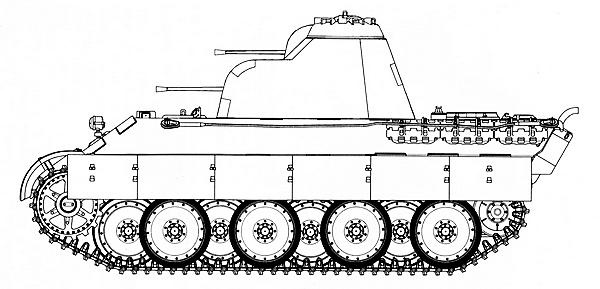 Иллюстрация к книге — Тяжёлый танк «Пантера». Первая полная энциклопедия [i_340.jpg]