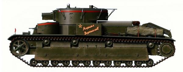 Иллюстрация к книге — Средний танк Т-28. Трёхглавый монстр Сталина [i_135.jpg]