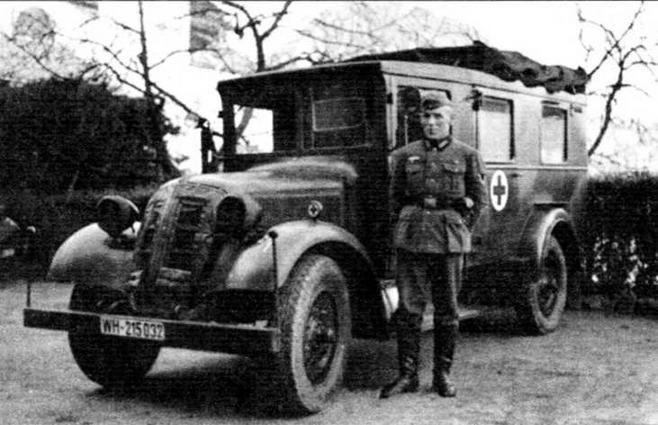 Иллюстрация к книге — Полуторатонные грузовики Германии 1939—1945 гг. [img_19.jpg]