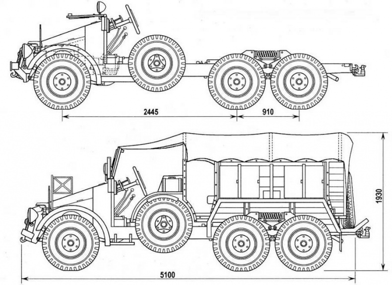 Иллюстрация к книге — Полуторатонные грузовики Германии 1939—1945 гг. [img_30.jpg]