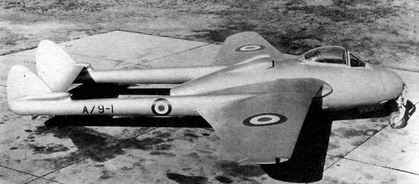 Иллюстрация к книге — Истребитель Де Хэвилленд «Вампир» [i_023.jpg]