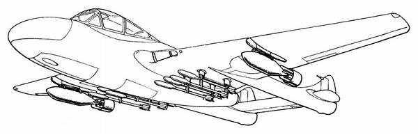 Иллюстрация к книге — Истребитель Де Хэвилленд «Вампир» [i_056.jpg]