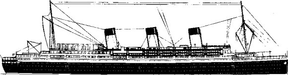 Иллюстрация к книге — Лайнеры на войне 1936-1968 гг. постройки [image145.jpg]