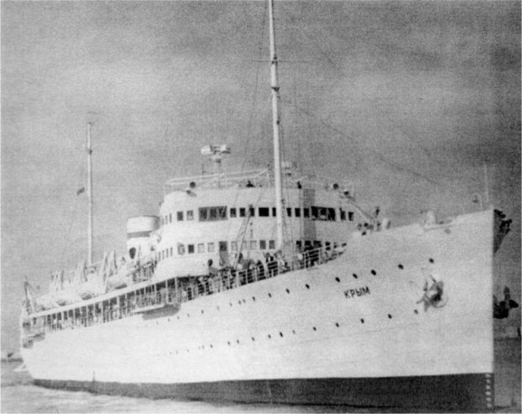 Иллюстрация к книге — Лайнеры на войне 1936-1968 гг. постройки [image155.jpg]