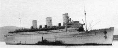 Иллюстрация к книге — Лайнеры на войне 1936-1968 гг. постройки [image9.jpg]