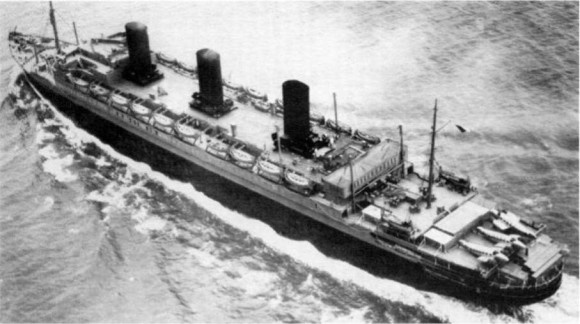 Иллюстрация к книге — Лайнеры на войне 1936-1968 гг. постройки [image92.jpg]