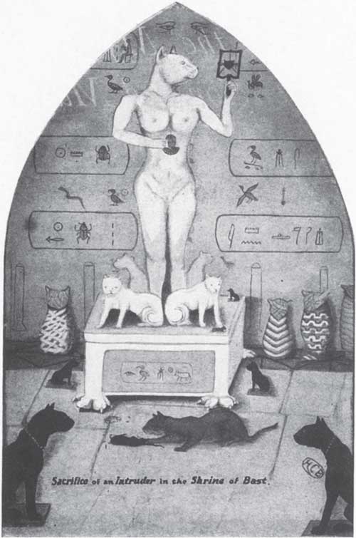 Иллюстрация к книге — Девять жизней кошки. Мифы и легенды [i_001.jpg]