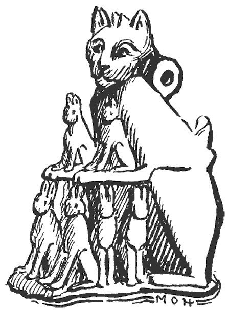 Иллюстрация к книге — Девять жизней кошки. Мифы и легенды [i_012.jpg]