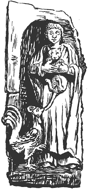 Иллюстрация к книге — Девять жизней кошки. Мифы и легенды [i_013.jpg]