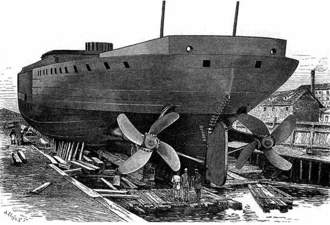 Иллюстрация к книге — Первые броненосцы Германии [pic_11.jpg]