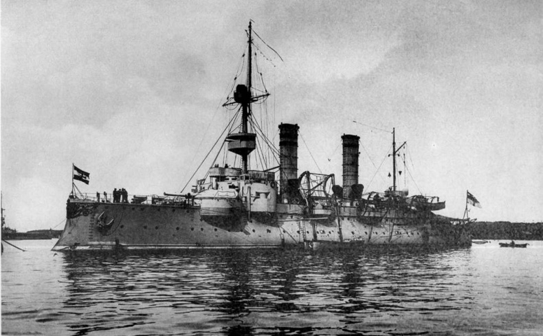 Иллюстрация к книге — Первые броненосцы Германии [pic_119.jpg]