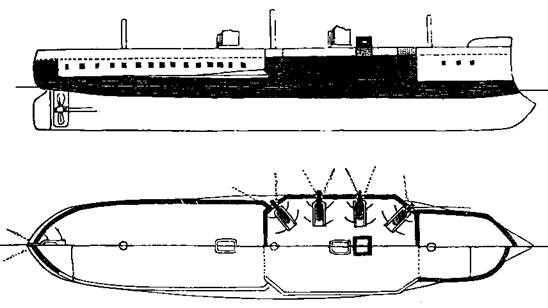 Иллюстрация к книге — Первые броненосцы Германии [pic_34.jpg]