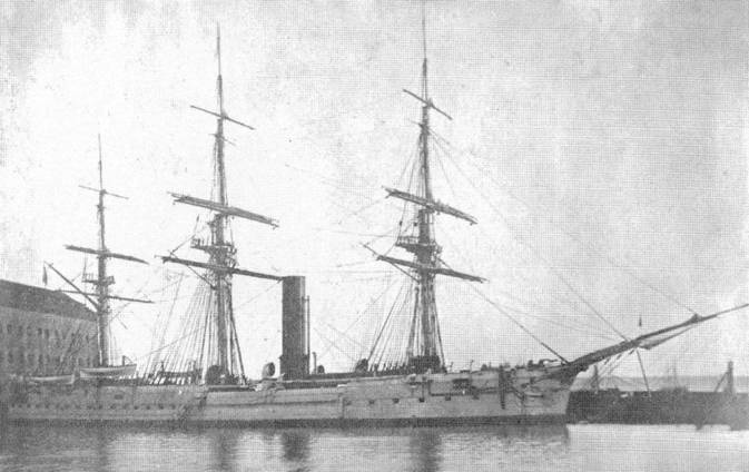 Иллюстрация к книге — Полуброненосные фрегаты «Генерал-Адмирал» и «Герцог Эдинбургский», 1869–1918 [pic_45.jpg]