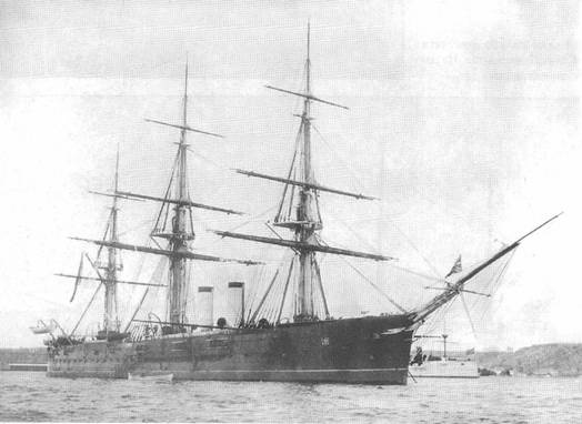 Иллюстрация к книге — Полуброненосные фрегаты «Генерал-Адмирал» и «Герцог Эдинбургский», 1869–1918 [pic_54.jpg]