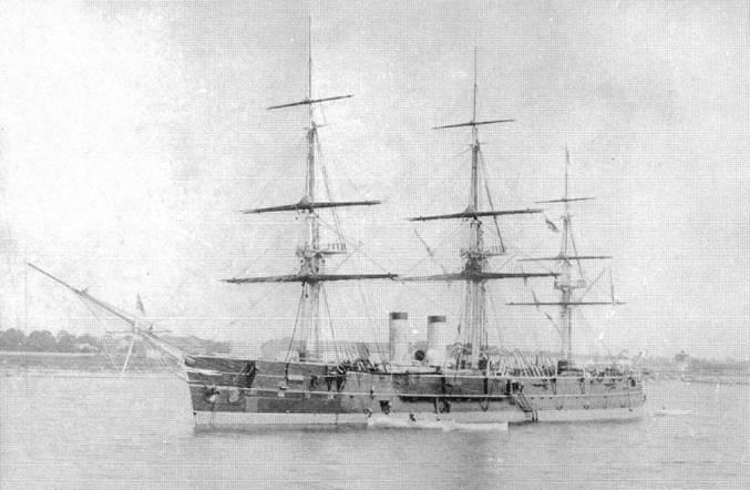 Иллюстрация к книге — Полуброненосные фрегаты «Генерал-Адмирал» и «Герцог Эдинбургский», 1869–1918 [pic_56.jpg]