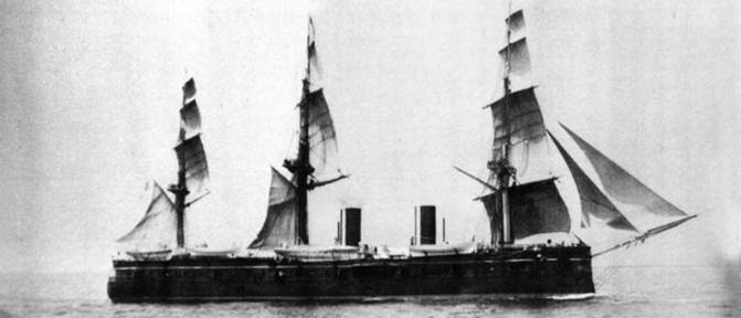 Иллюстрация к книге — Полуброненосные фрегаты типа “Дмитрий Донской”. 1881-1905 гг. [pic_55.jpg]