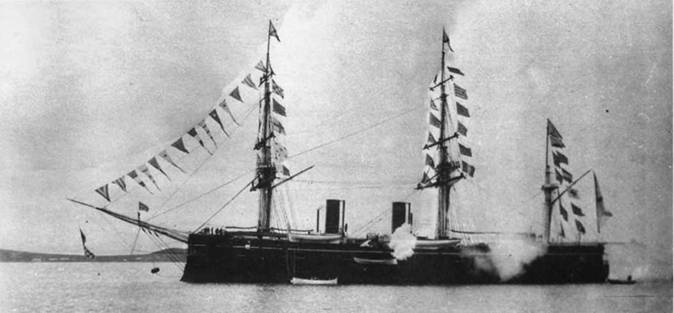 Иллюстрация к книге — Полуброненосные фрегаты типа “Дмитрий Донской”. 1881-1905 гг. [pic_68.jpg]