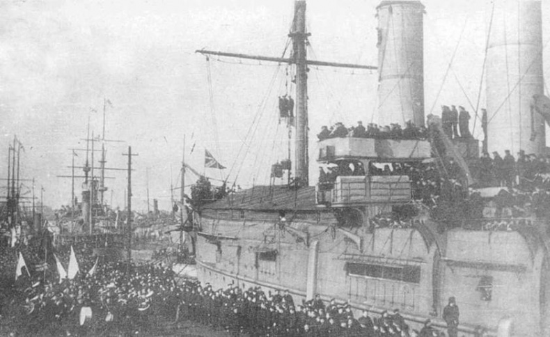Иллюстрация к книге — Полуброненосный фрегат “Память Азова” (1885-1925) [pic_113.jpg]