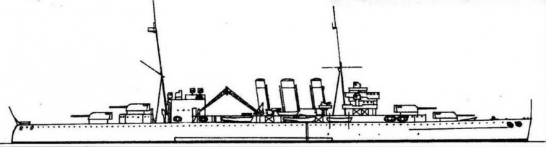 Иллюстрация к книге — Тяжелые крейсера типа “Адмирал Хиппер” [img_16.jpg]