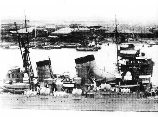 Иллюстрация к книге — Тяжелые крейсера Японии. Часть I. [pic_116.jpg]