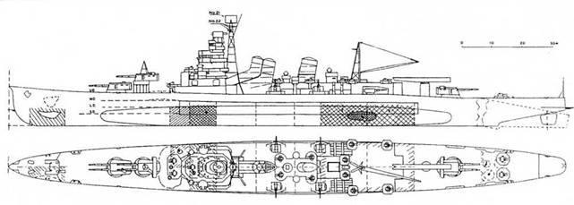 Иллюстрация к книге — Тяжелые крейсера Японии. Часть I. [pic_38.jpg]
