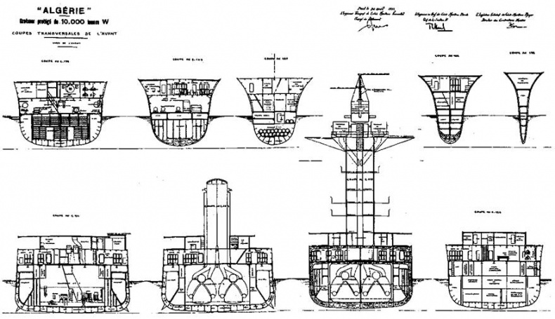 Иллюстрация к книге — Тяжелый крейсер “Алжир&quot; (1930-1942) [pic_17.jpg]