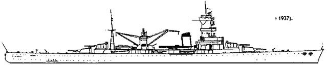 Иллюстрация к книге — Тяжелый крейсер “Алжир&quot; (1930-1942) [pic_35.jpg]
