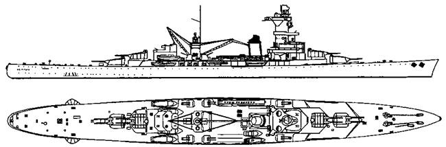 Иллюстрация к книге — Тяжелый крейсер “Алжир&quot; (1930-1942) [pic_44.jpg]