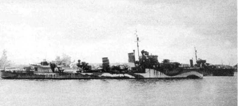 Иллюстрация к книге — Эскадренные миноносцы Англии во второй мировой войне. Часть I (1925 -1945 гг.) [img_109.jpg]