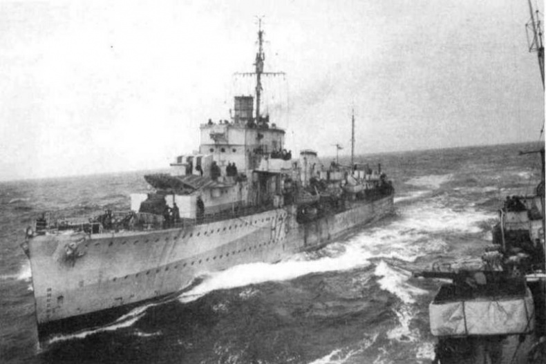 Иллюстрация к книге — Эскадренные миноносцы Англии во второй мировой войне. Часть I (1925 -1945 гг.) [img_117.jpg]