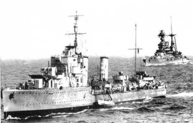 Иллюстрация к книге — Эскадренные миноносцы Англии во второй мировой войне. Часть I (1925 -1945 гг.) [img_122.jpg]