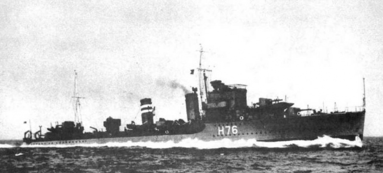 Иллюстрация к книге — Эскадренные миноносцы Англии во второй мировой войне. Часть I (1925 -1945 гг.) [img_129.jpg]