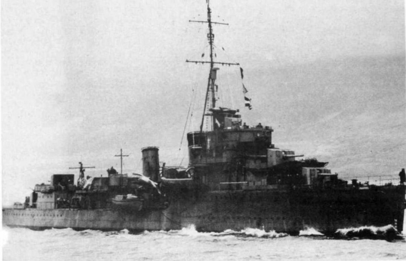 Иллюстрация к книге — Эскадренные миноносцы Англии во второй мировой войне. Часть I (1925 -1945 гг.) [img_135.jpg]