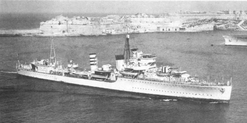 Иллюстрация к книге — Эскадренные миноносцы Англии во второй мировой войне. Часть I (1925 -1945 гг.) [img_170.jpg]