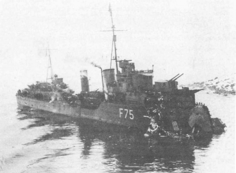 Иллюстрация к книге — Эскадренные миноносцы Англии во второй мировой войне. Часть I (1925 -1945 гг.) [img_184.jpg]