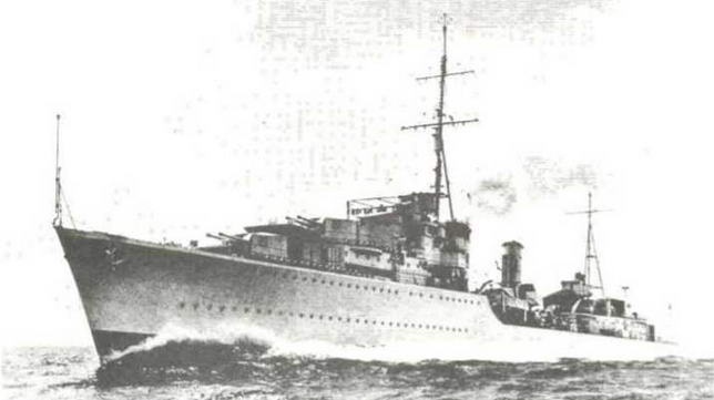 Иллюстрация к книге — Эскадренные миноносцы Англии во второй мировой войне. Часть I (1925 -1945 гг.) [img_201.jpg]