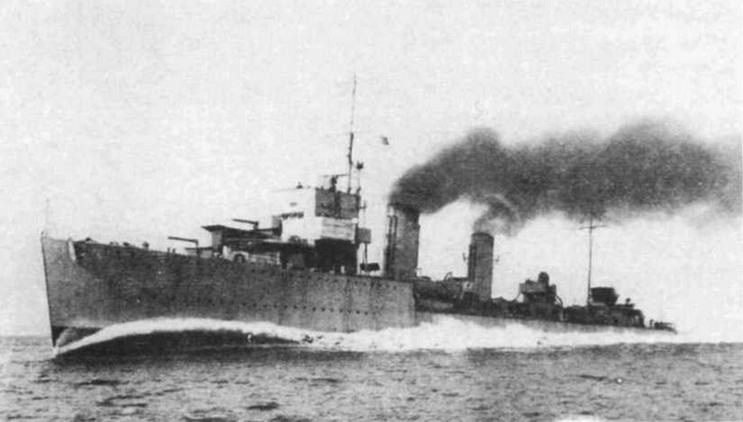 Иллюстрация к книге — Эскадренные миноносцы Англии во второй мировой войне. Часть I (1925 -1945 гг.) [img_42.jpg]