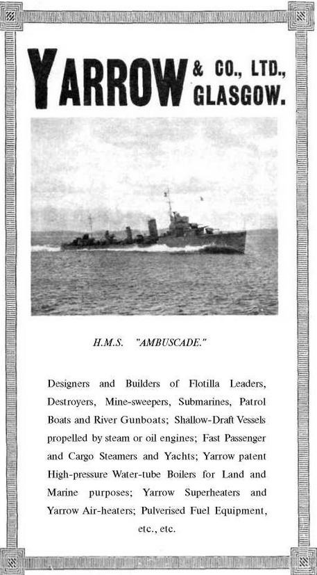 Иллюстрация к книге — Эскадренные миноносцы Англии во второй мировой войне. Часть I (1925 -1945 гг.) [img_6.jpg]