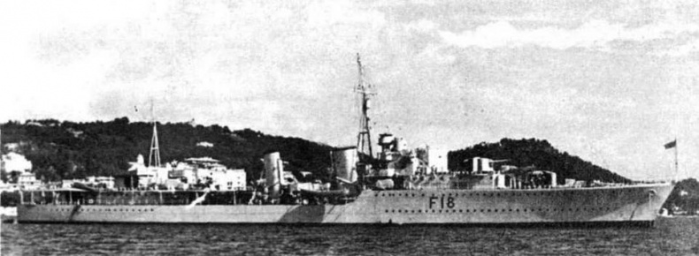 Иллюстрация к книге — Эскадренные миноносцы Англии во второй мировой войне. Часть I (1925 -1945 гг.) [img_66.jpg]