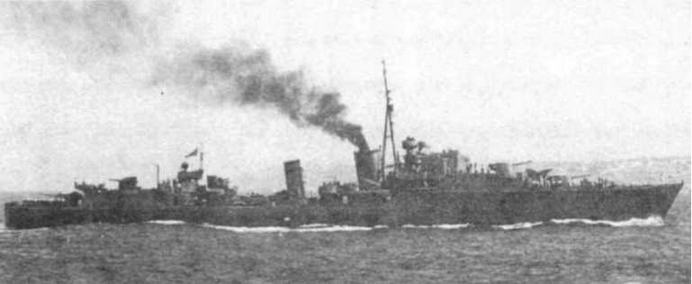 Иллюстрация к книге — Эскадренные миноносцы Англии во второй мировой войне. Часть I (1925 -1945 гг.) [img_69.jpg]