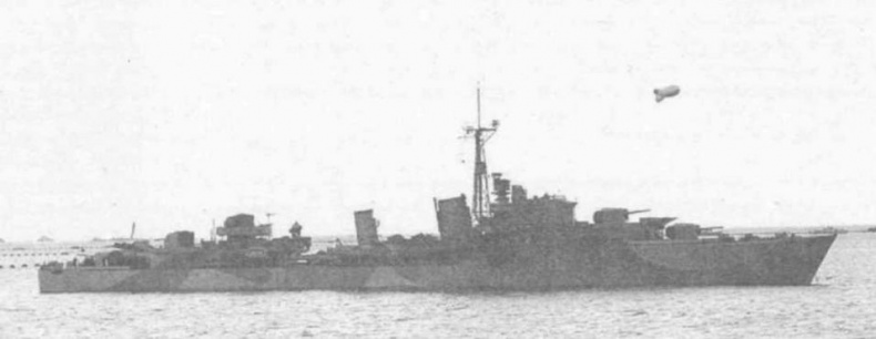 Иллюстрация к книге — Эскадренные миноносцы Англии во второй мировой войне. Часть I (1925 -1945 гг.) [img_83.jpg]