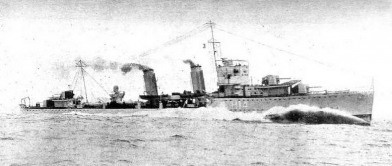 Иллюстрация к книге — Эскадренные миноносцы Англии во второй мировой войне. Часть I (1925 -1945 гг.) [img_91.jpg]