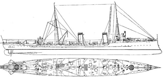 Иллюстрация к книге — Эскадренные миноносцы класса Доброволец [pic_38.jpg]
