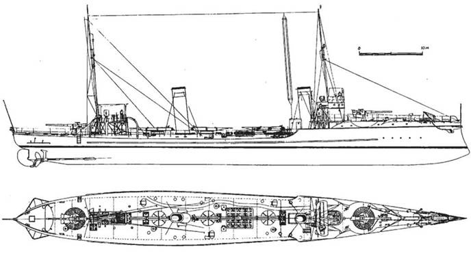 Иллюстрация к книге — Эскадренные миноносцы класса Доброволец [pic_42.jpg]
