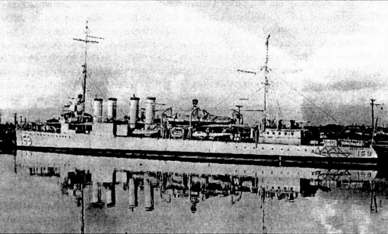 Иллюстрация к книге — Эскадренные миноносцы США 1916 - 1922 гг. Часть 1 [img_149.jpg]