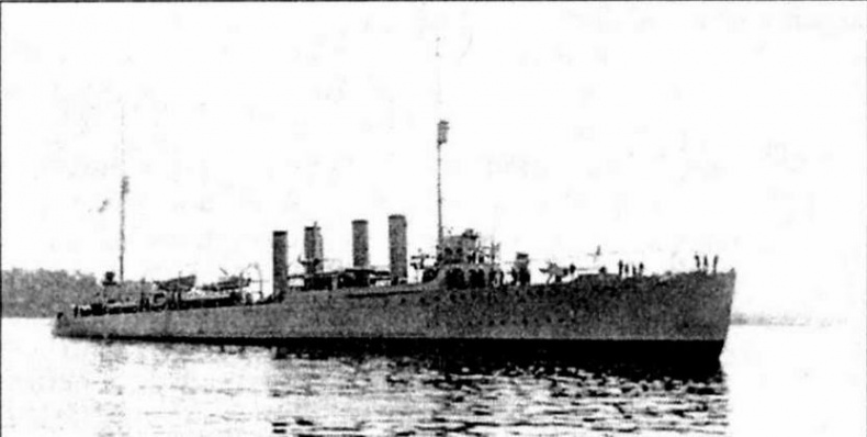 Иллюстрация к книге — Эскадренные миноносцы США 1916 - 1922 гг. Часть 1 [img_44.jpg]