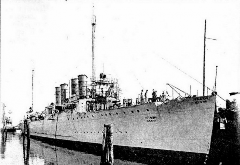 Иллюстрация к книге — Эскадренные миноносцы США 1916 - 1922 гг. Часть 1 [img_57.jpg]