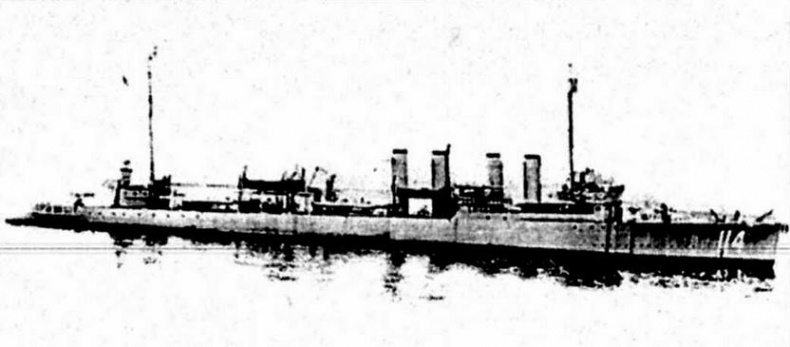 Иллюстрация к книге — Эскадренные миноносцы США 1916 - 1922 гг. Часть 1 [img_90.jpg]