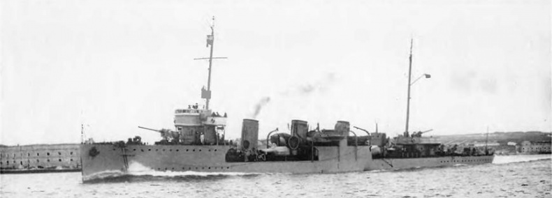 Иллюстрация к книге — Эскадренные миноносцы типа &quot;Новик&quot; в ВМФ СССР [pic_167.jpg]