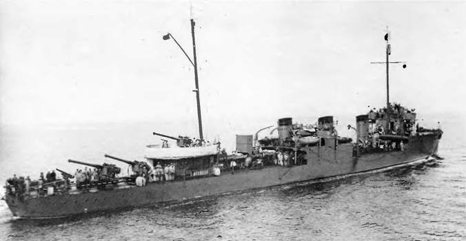 Иллюстрация к книге — Эскадренные миноносцы типа &quot;Новик&quot; в ВМФ СССР [pic_179.jpg]